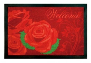 Fußmatte Türvorleger ROSEN WELCOME